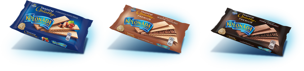 Kolonáda oplatky kulaté