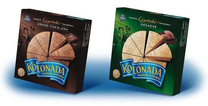 Kolonáda oplatky kulaté