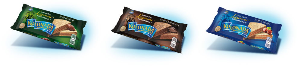 Kolonáda oplatky kulaté